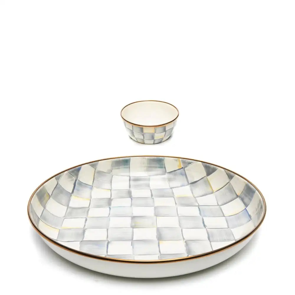 Courtly Check Chip & Dip Set