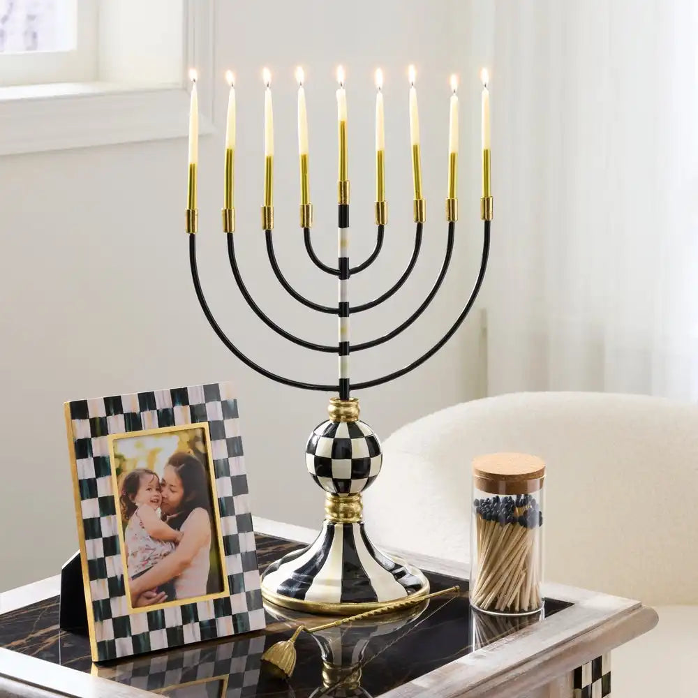 Hanukkah Gold Candle Set