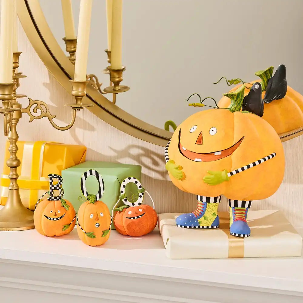 Patience Brewster Corbet Pumpkin Figure