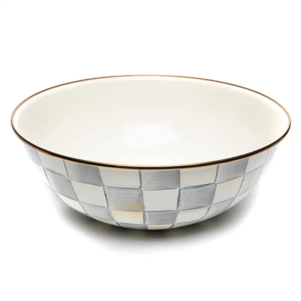 Sterling Check Small Everyday Bowl
