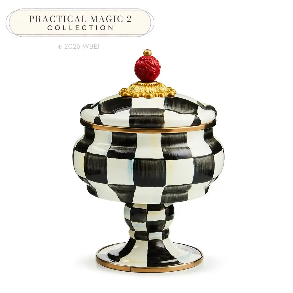 Courtly Check Curiosity Pot