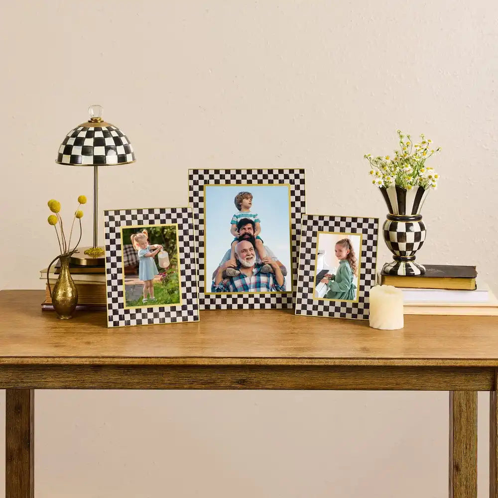 Courtly Check 5" x 7" Glass Frame
