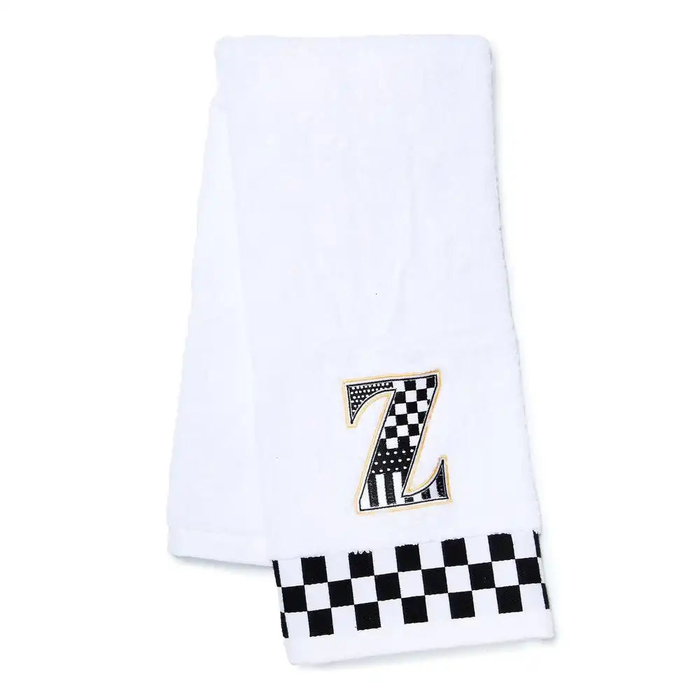 Monogram "V" Check Hand Towel