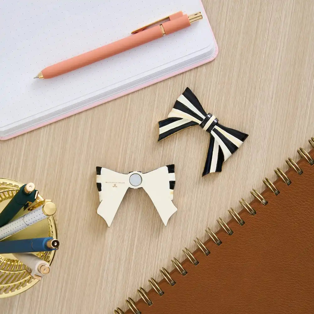 Courtly Bow Magnets, Set of 2
