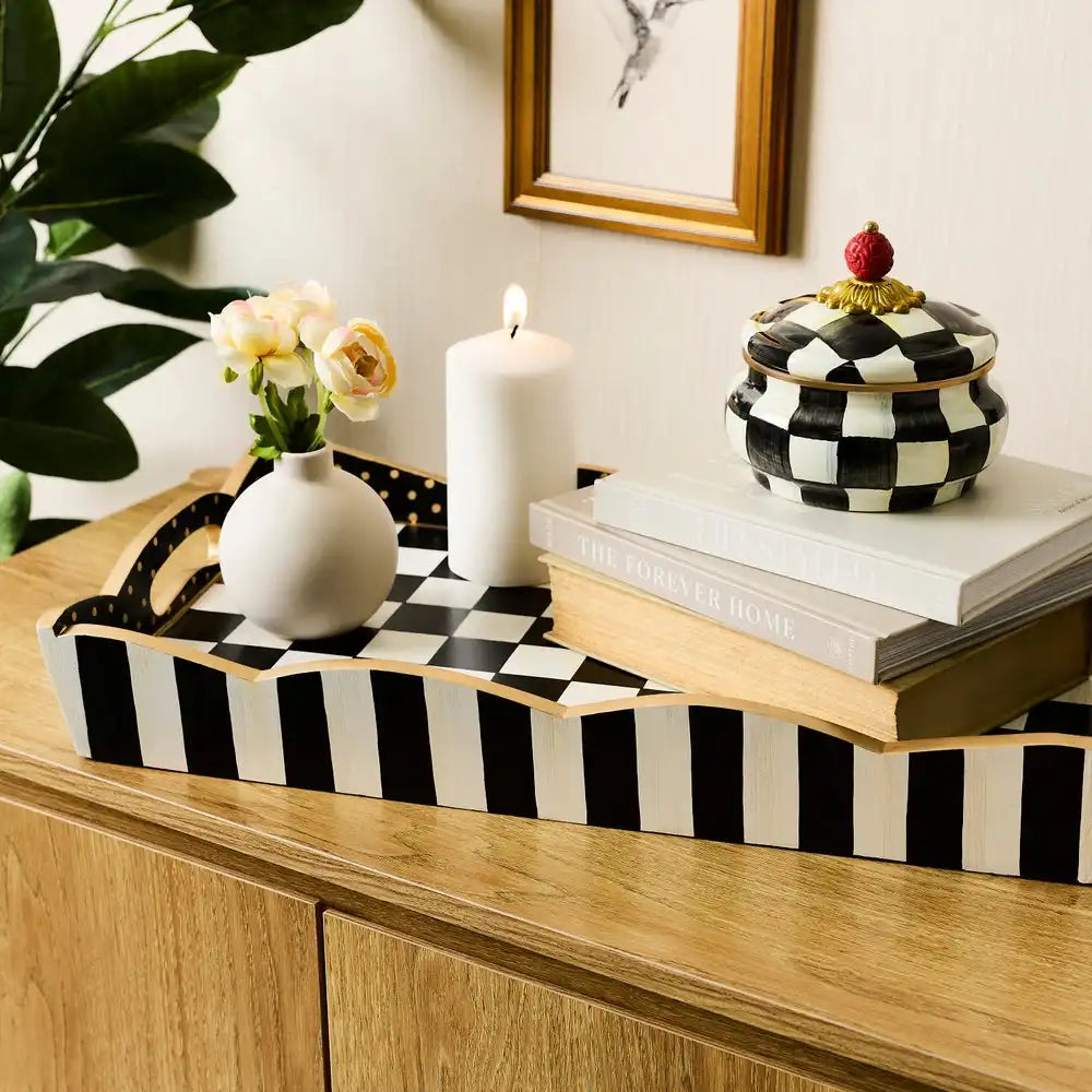 Courtly Check Breakfast Tray