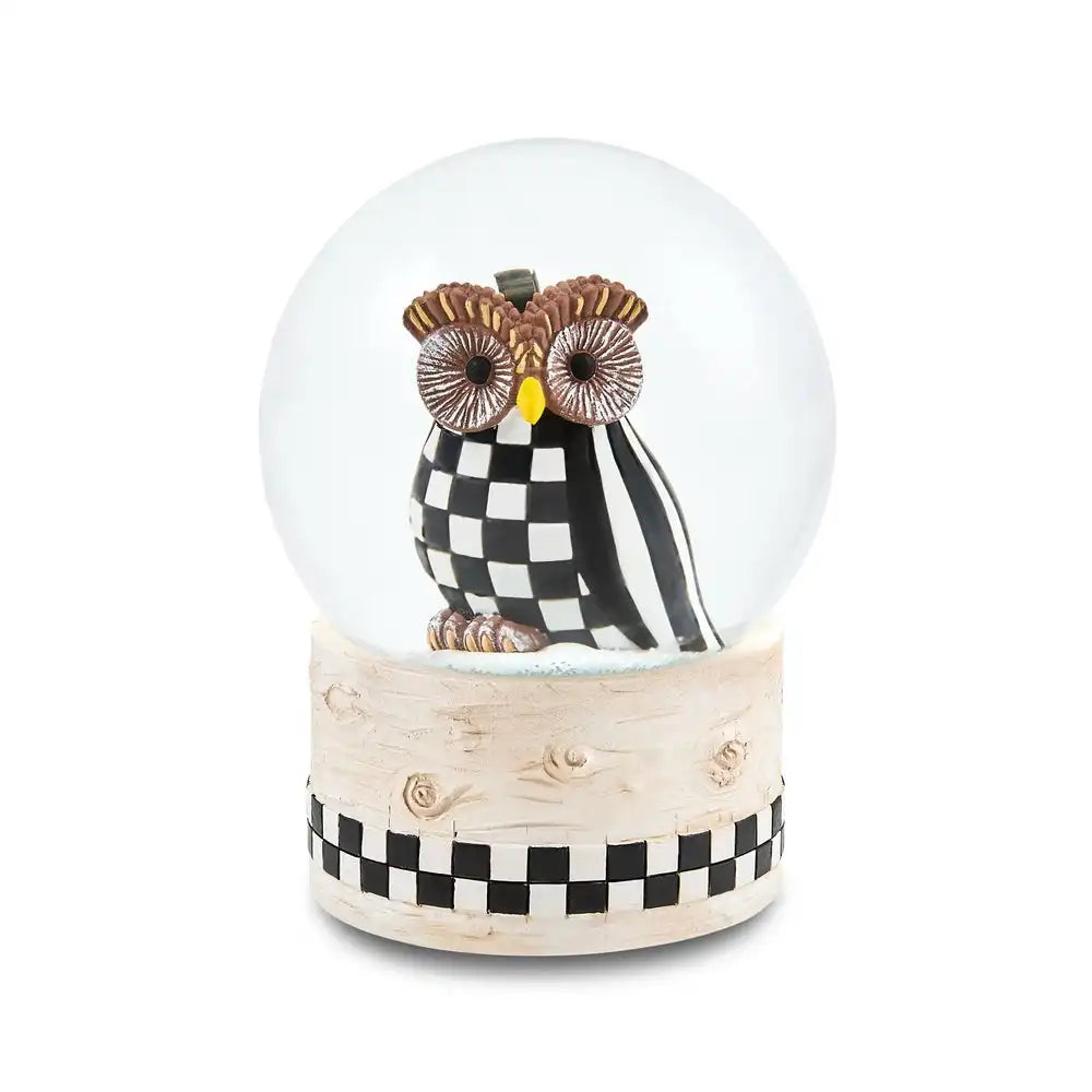 Owl Snow Globe