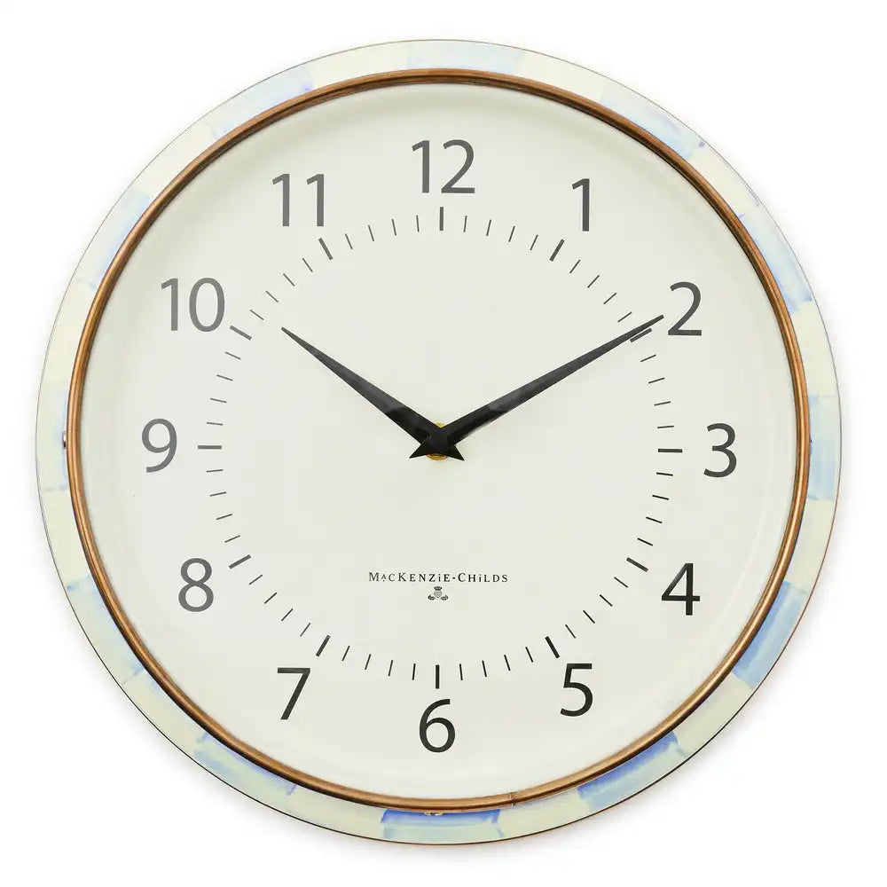 Rosy Check School Wall Clock