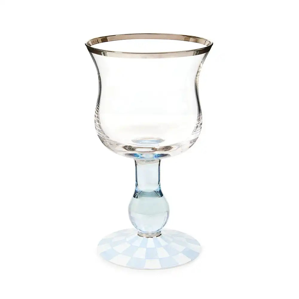 Gray Malin Ski Holiday Wine Glass