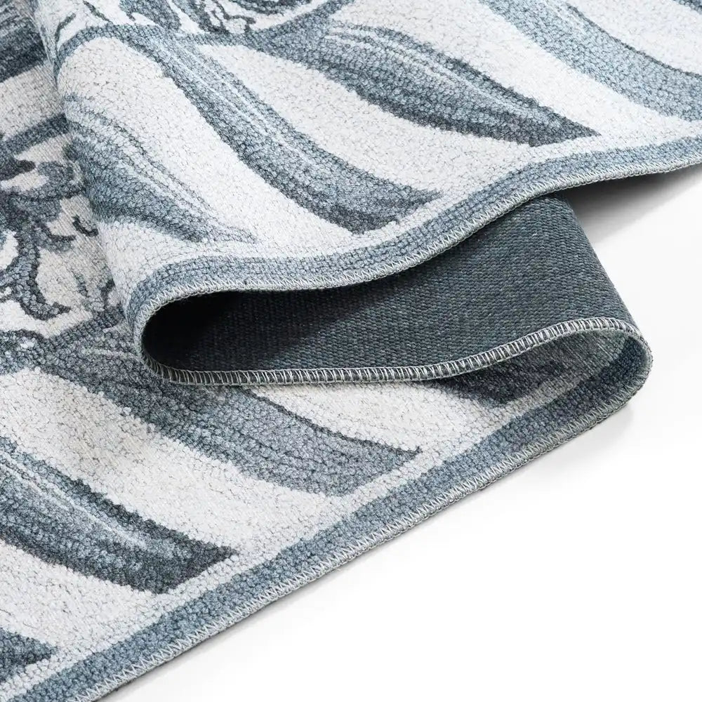 Sterling Check 5' x 7'6" Washable Rug
