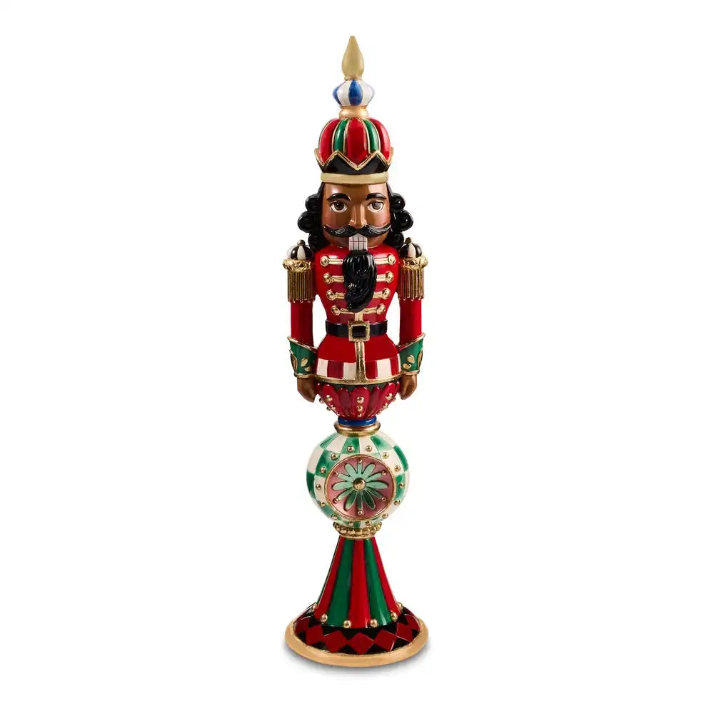 Timeless Tartan Resin Reflector Black Nutcracker