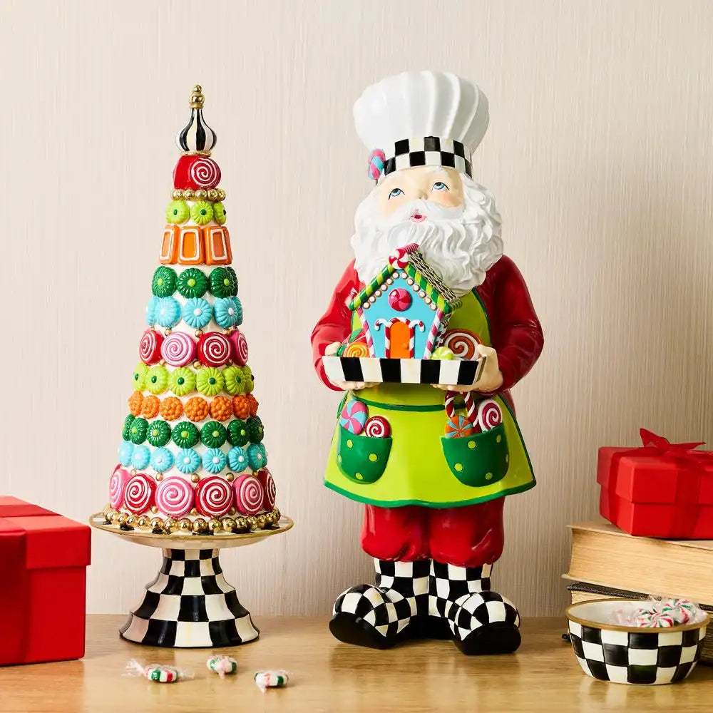 Confetti Chef Santa