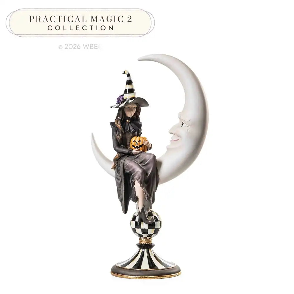 Spellbound Witch & Moon Figure