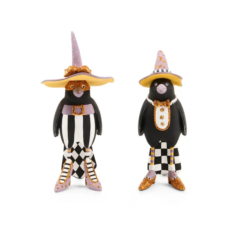 Patience Brewster Warren & Florence Crows, Set of 2