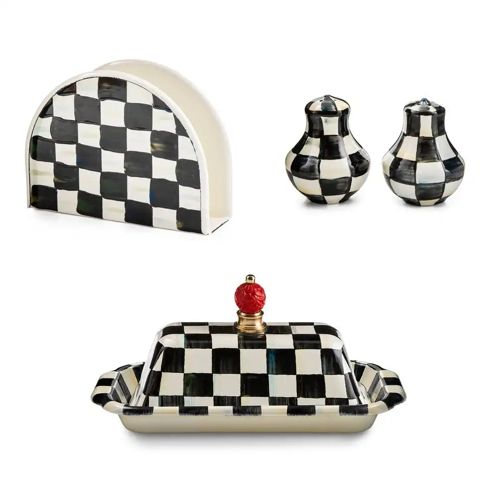 Sterling Check 3pc Tabletop Essentials Set