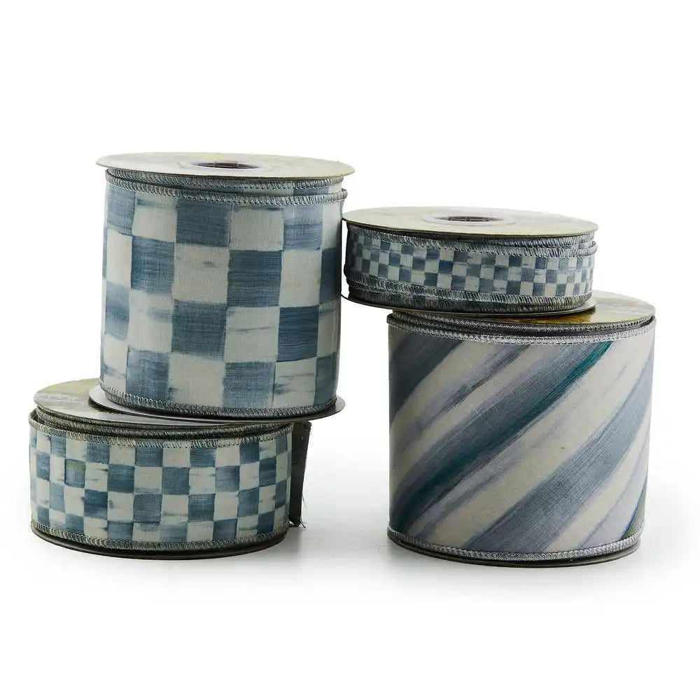 Sterling Stripe 4" Ribbon