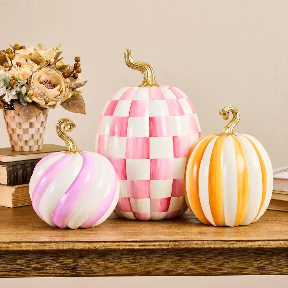 Glam 'o' ween Pumpkin Trio Centerpiece