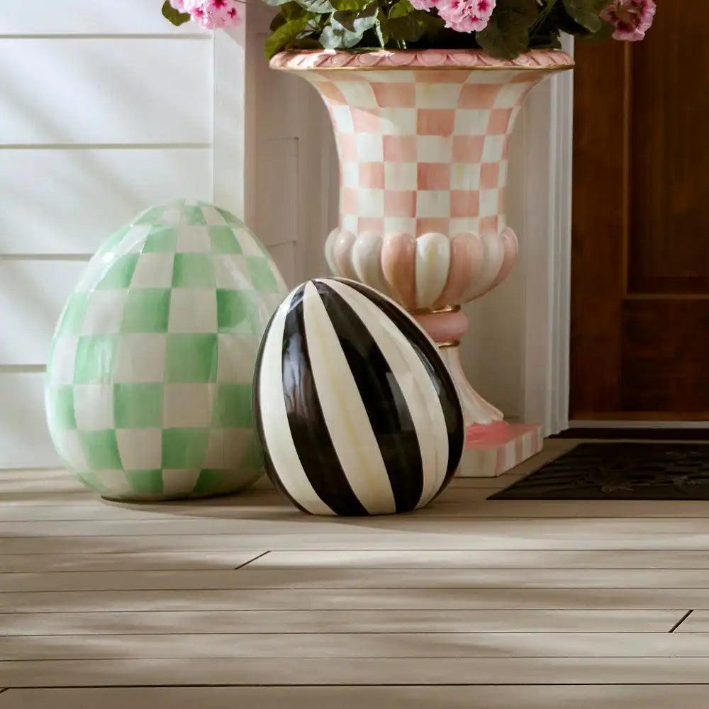 Courtly Stripe Medium Egg