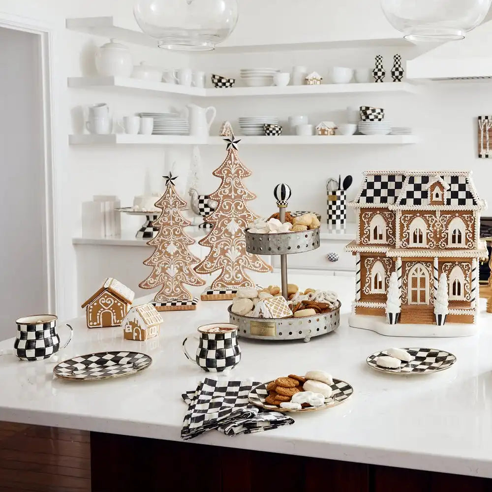 Gingerbread Illuminated House