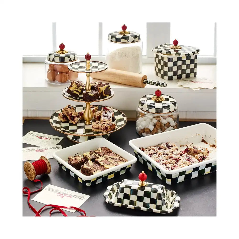 Courtly Check Small Kitchen Canister