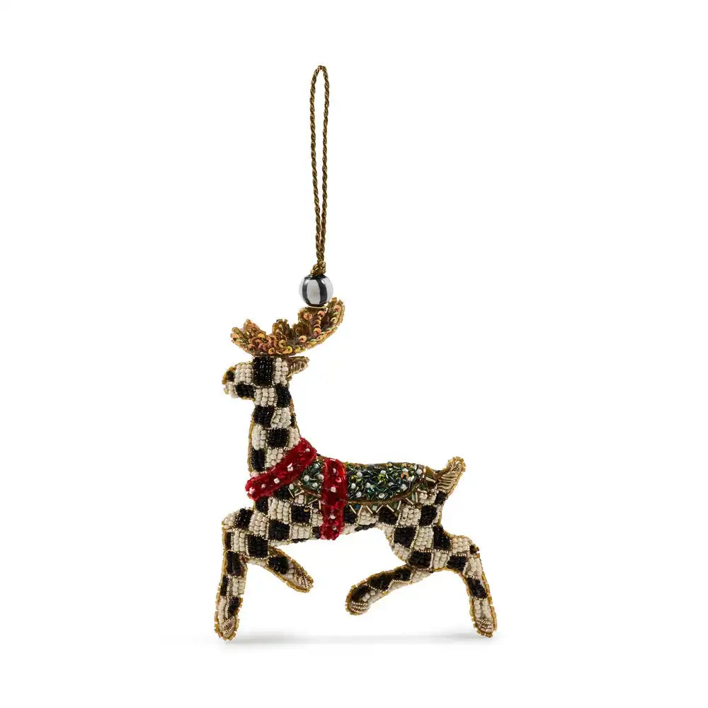 Westminster Deer Beaded Ornament