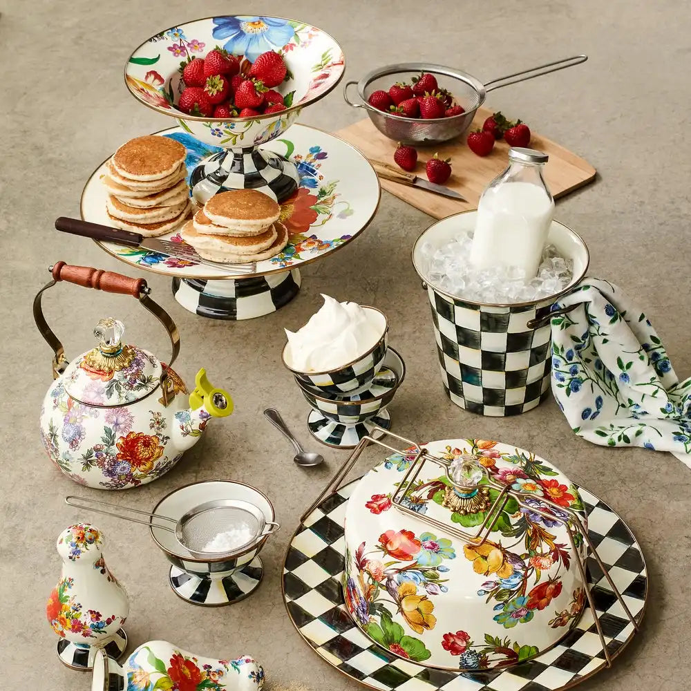 Courtly Check Ice Cream Dish