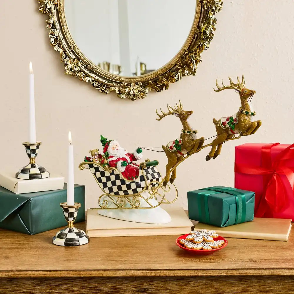 Illuminated Sleigh Ride & Reindeer