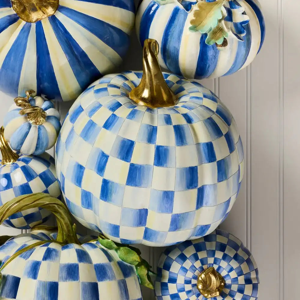 Royal Check Medium Pumpkin