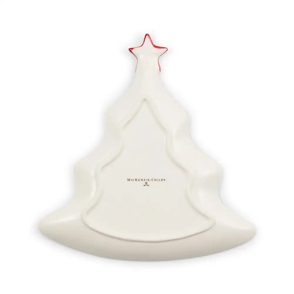Cherry Check Tree Trinket Tray