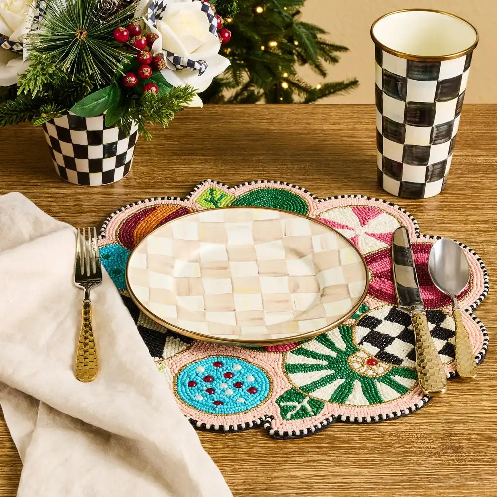 Confetti Jolly Ornaments Placemat