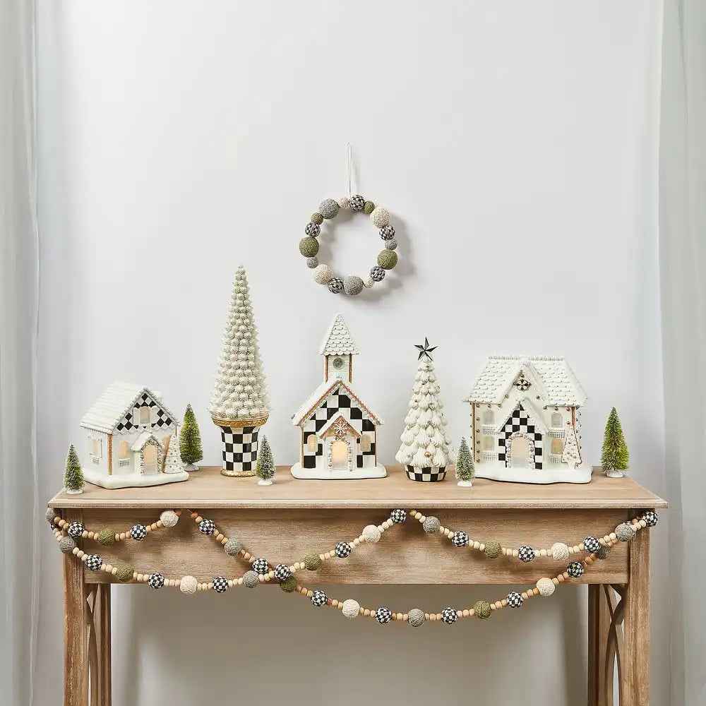 Gingerbread Illuminated House