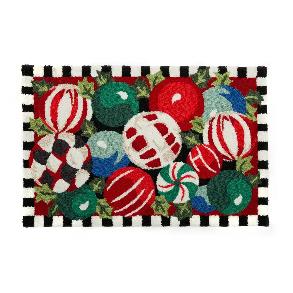 Jolly Ornaments 2' x 3' Rug