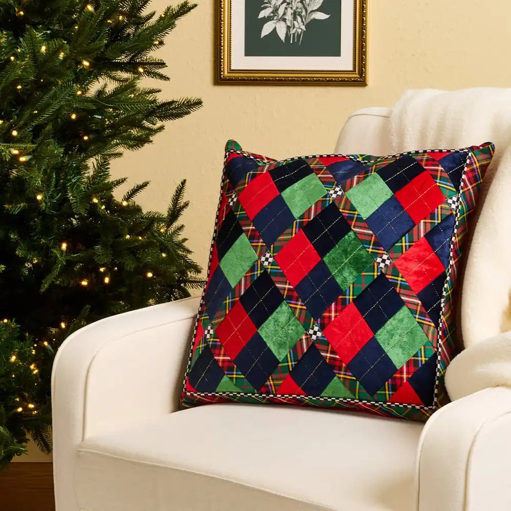 Timeless Tartan Throw Pillow