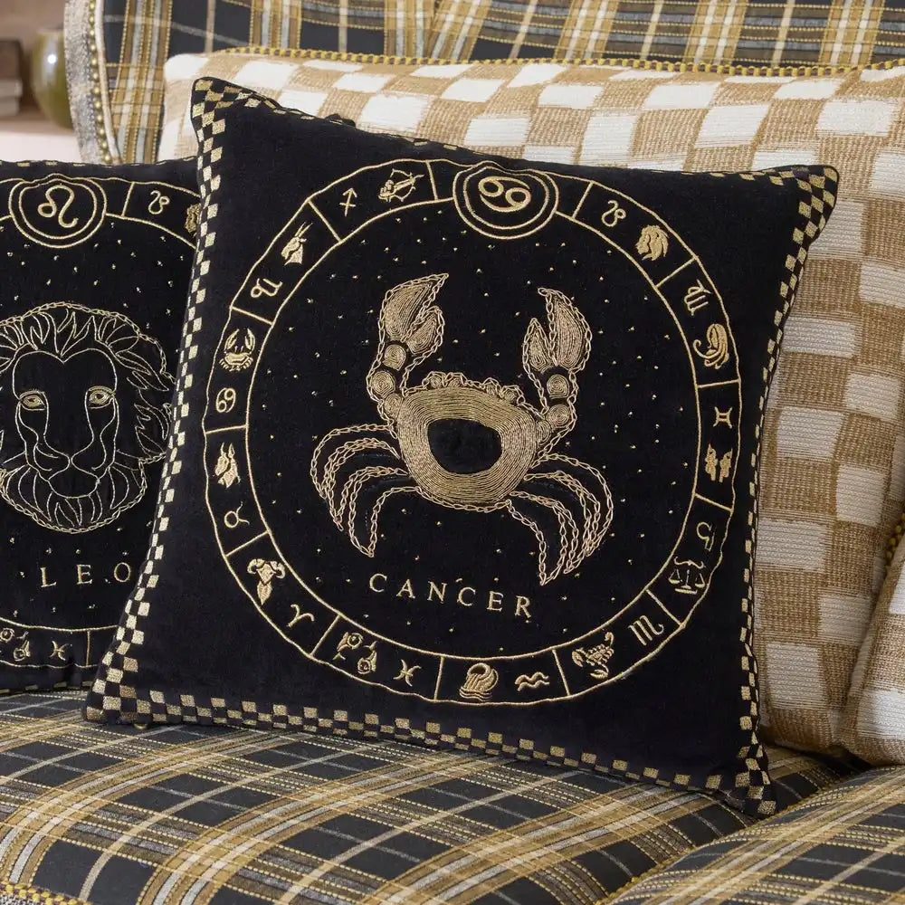 Cancer Zodiac Throw Pillow