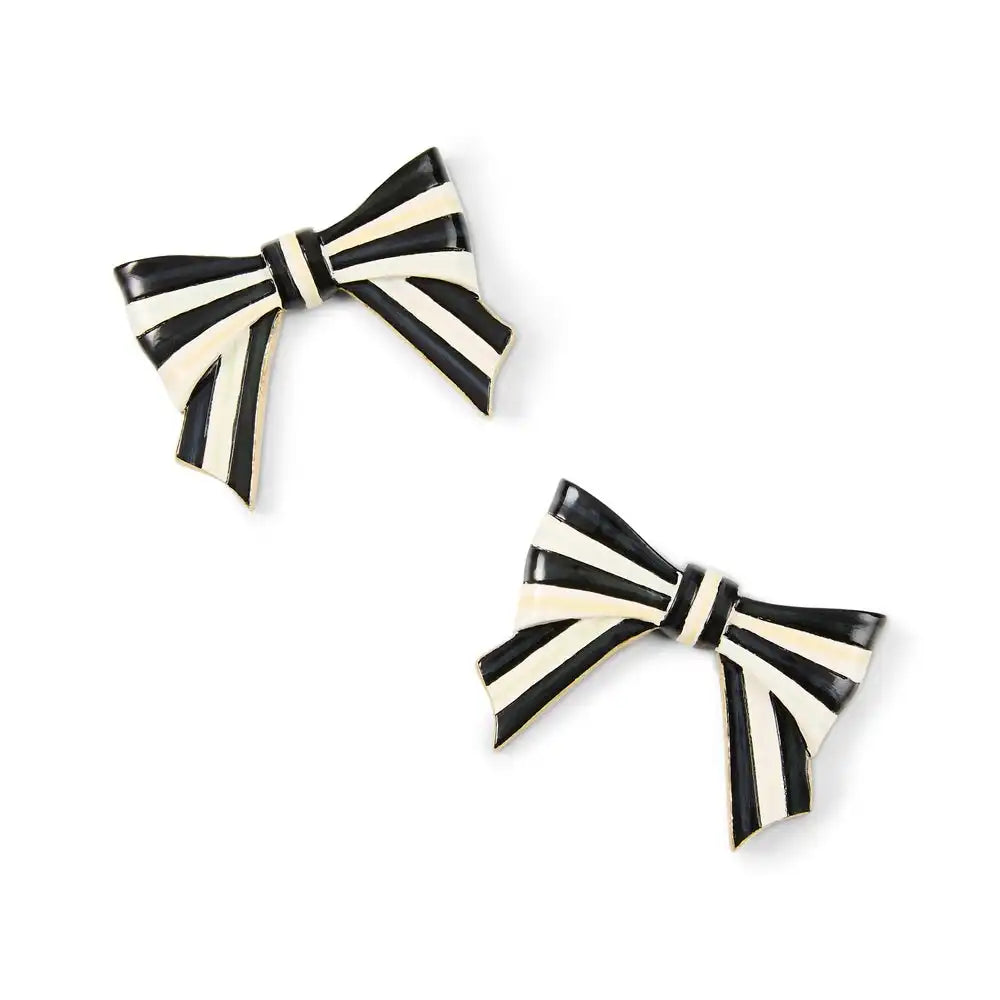 Courtly Bow Magnets, Set of 2