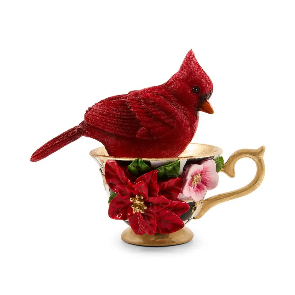 Cardinal in Teacup
