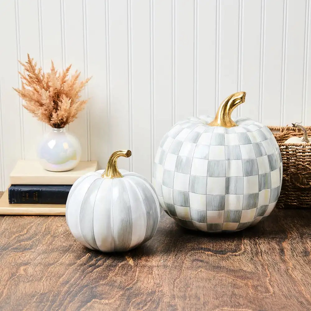 Sterling Check Medium Pumpkin