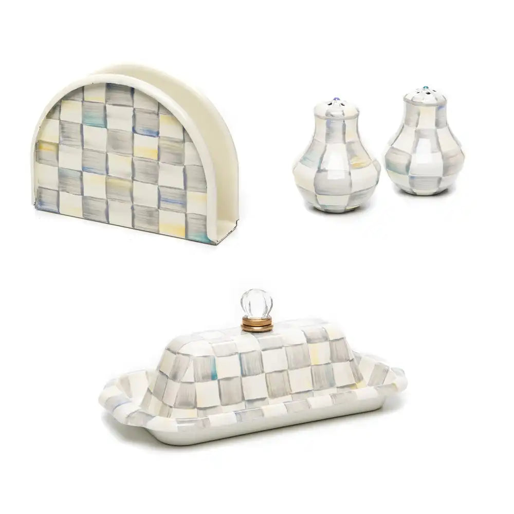 Sterling Check 3pc Tabletop Essentials Set