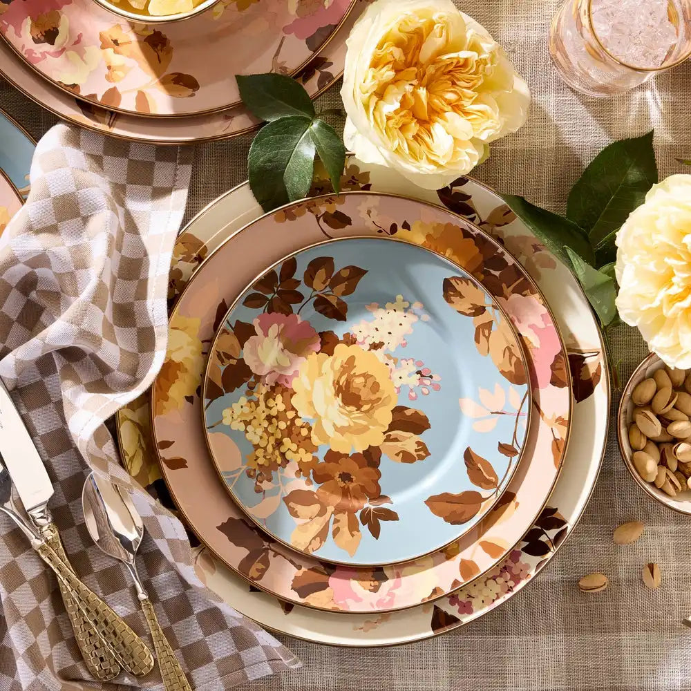 Wild Rose Mauve Dinner Plate
