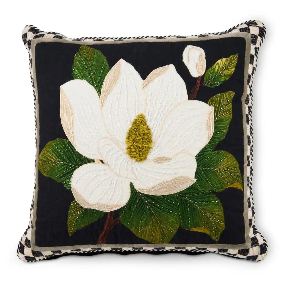 Magnolia Throw Pillow