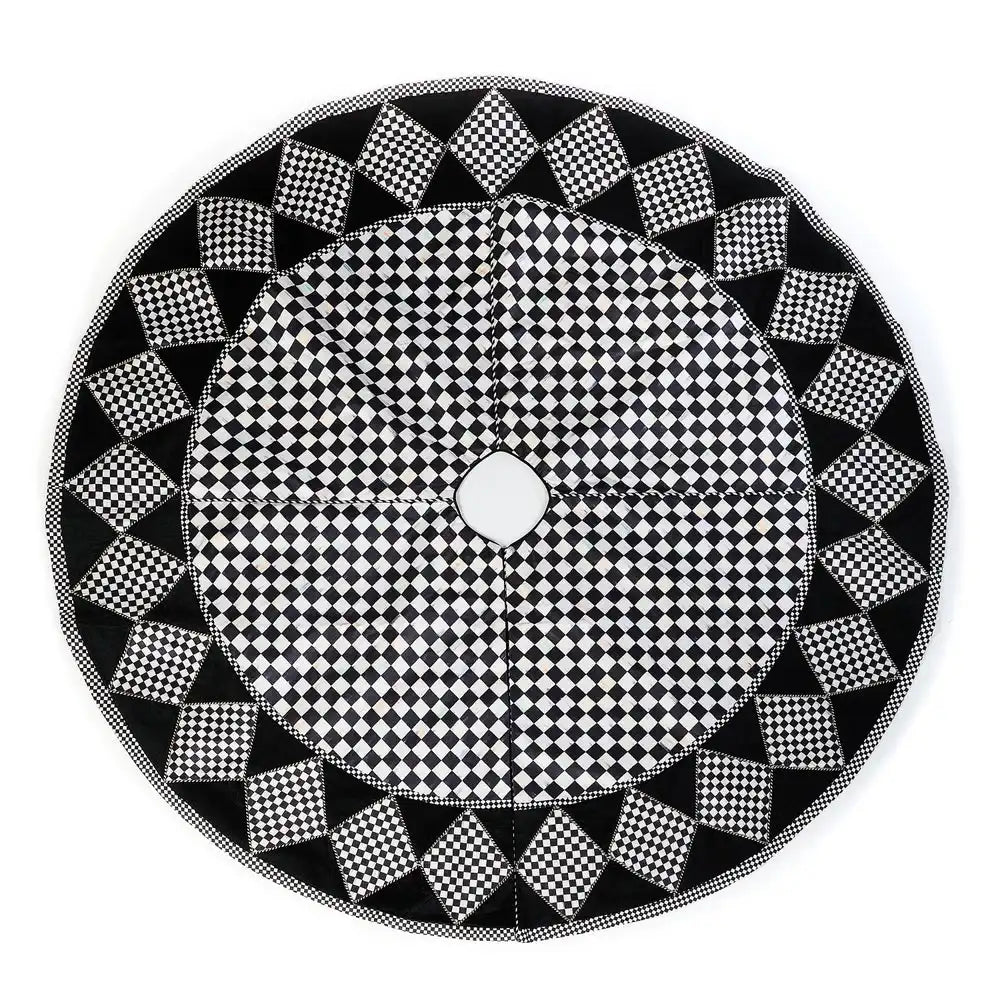 Courtly Harlequin Tree Skirt