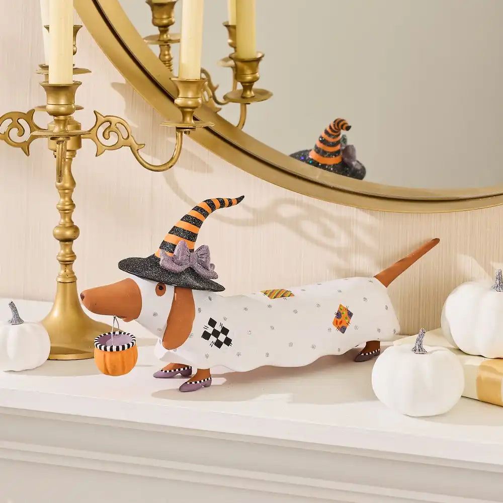 Patience Brewster Dottie the Dachshund Ghost Figure