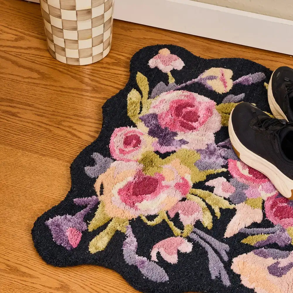 Violet Roses 5' x 8' Rug