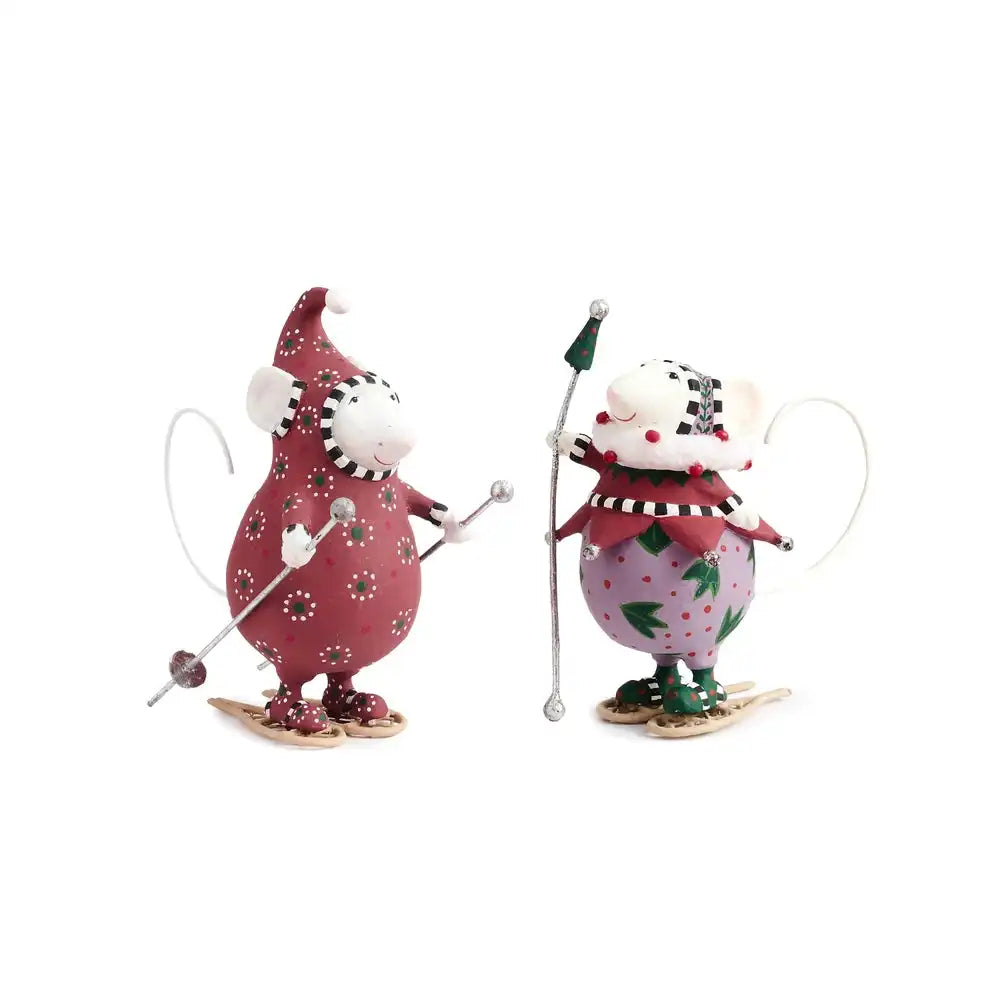 Patience Brewster Mooseltoe Mice, Set of 2