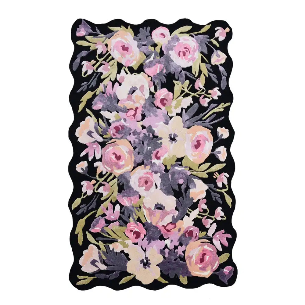 Violet Roses 5' x 8' Rug
