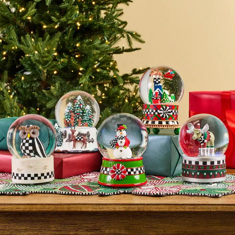 Owl Snow Globe
